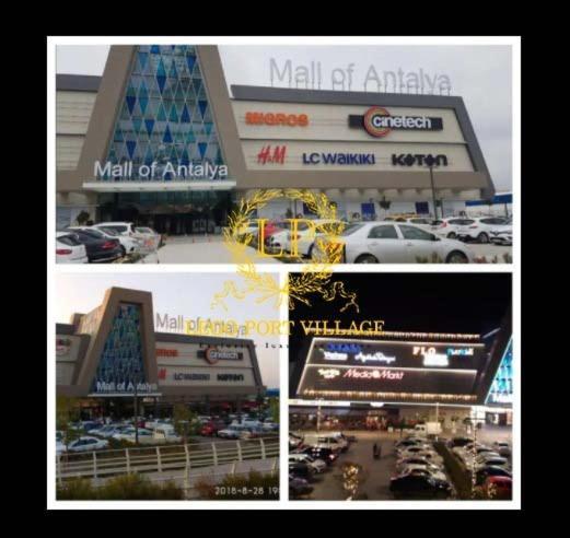 Close Airport,Mall Of Antalya Shopping Center,Tram Station 外观 照片